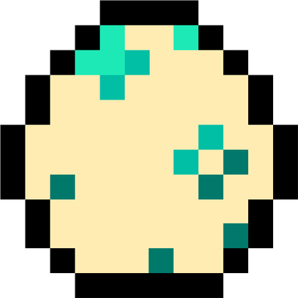 Minecraft Egg PNG