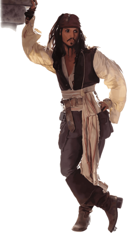 Captain Jack Sparrow PNG
