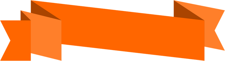 Plain Date Banner PNG