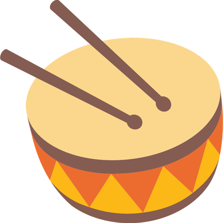 Drum Emoji PNG
