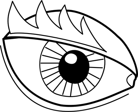 Eyeball Drawing PNG