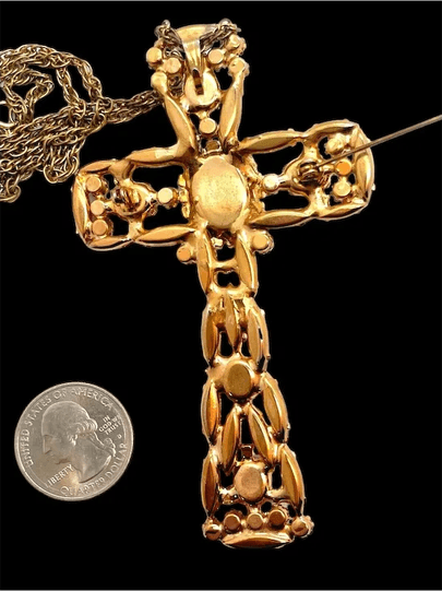 Rhinestone Cross PNG