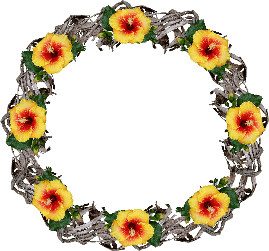 Wreath Border PNG