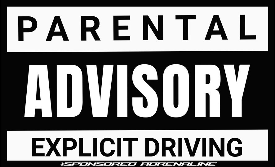 White Parental Advisory PNG