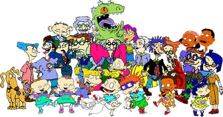 90s Cartoons PNG