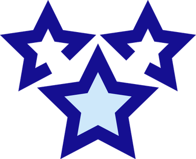 3 Stars PNG