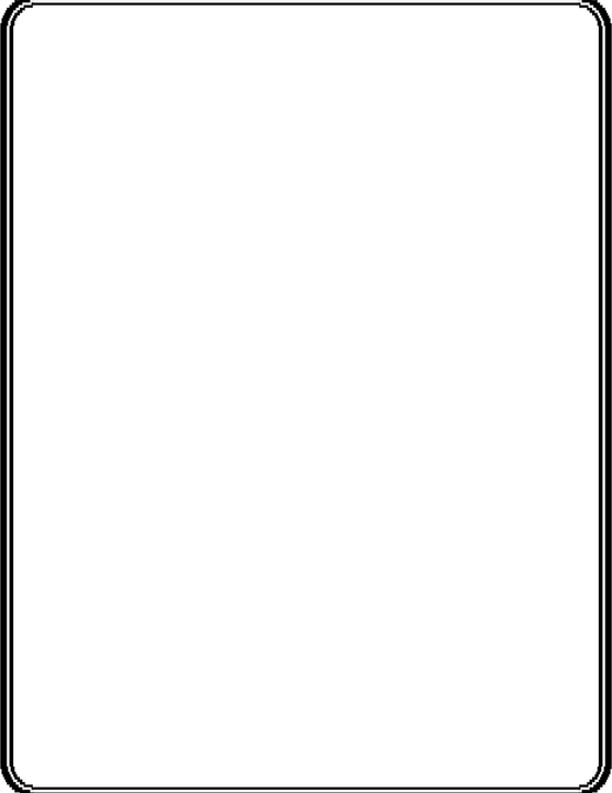 Black Rectangle Border PNG