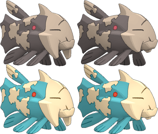 Relicanth Pokemon PNG