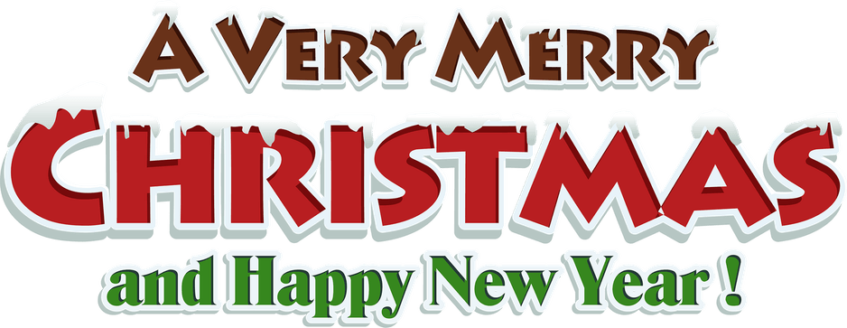 Christmas Text PNG