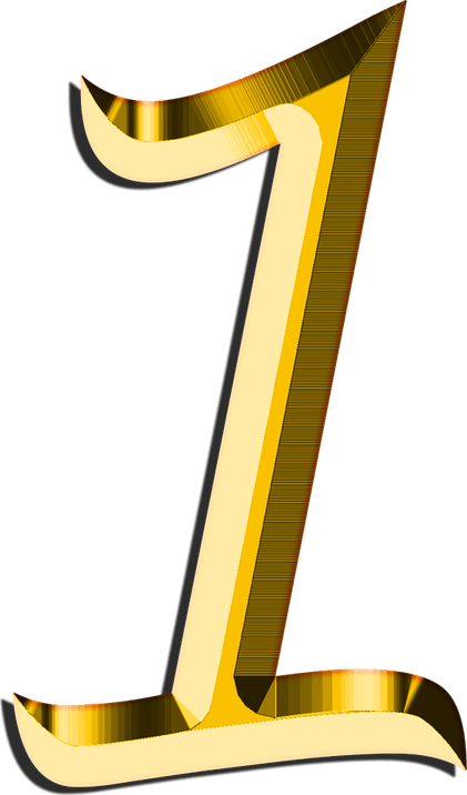 Number 1 PNG