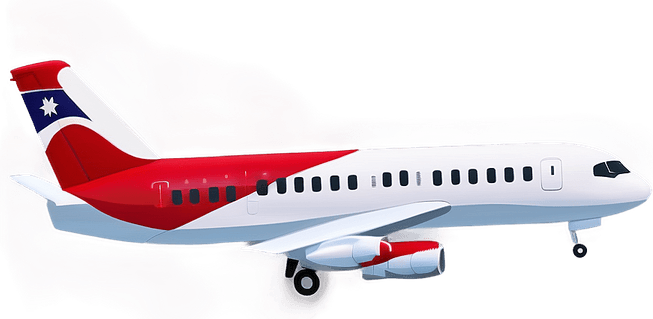 Cartoon Airplane PNG