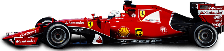 F1 Ferrari PNG