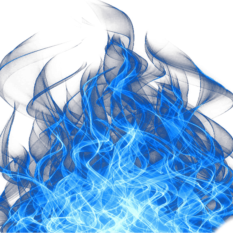 Blue Flames PNG