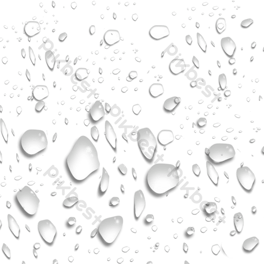 Water Droplets PNG
