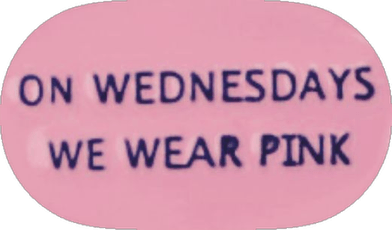 On Wednesdays We Wear Pink PNG