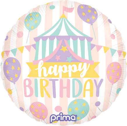 Happy Birthday Circle PNG