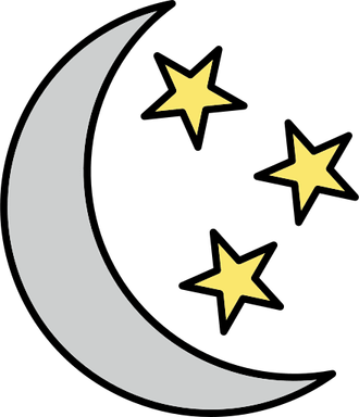 Star Moon PNG