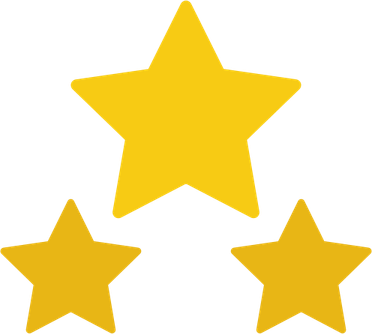 3 Stars PNG