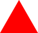 Red Triangle PNG