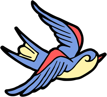 Tattoo Bird PNG