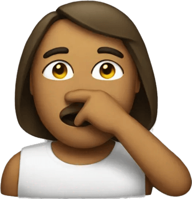 Shh Emoji PNG