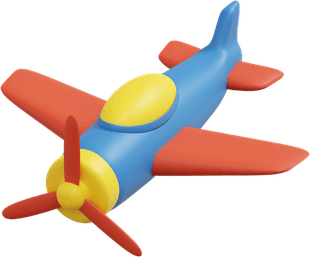 Airplane Kids PNG