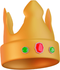 Ice King Crown PNG