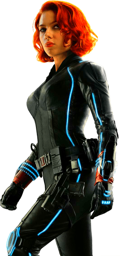Scarlett Johansson Black Widow PNG