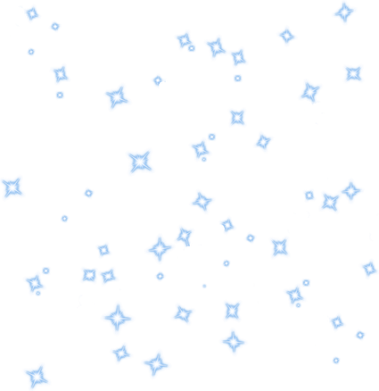 Blue Sparkles PNG