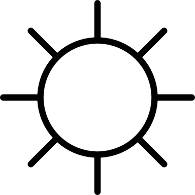 Bright Sun PNG