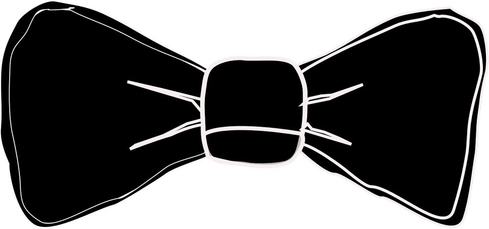 Black Bow PNG