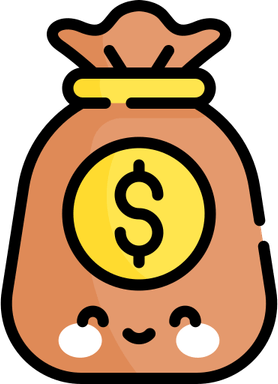 Kawaii Money PNG