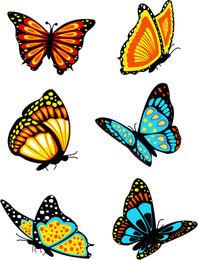 Flying Butterfly PNG
