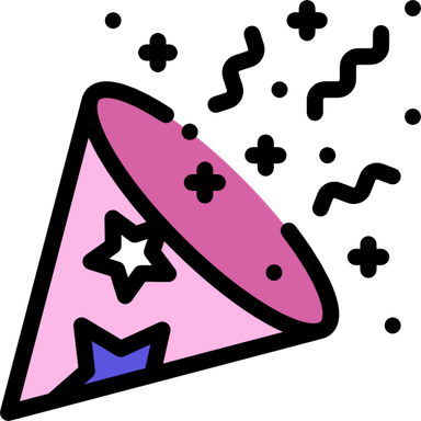 Pink Confetti PNG