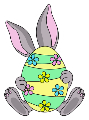 Easter Bunny Egg PNG