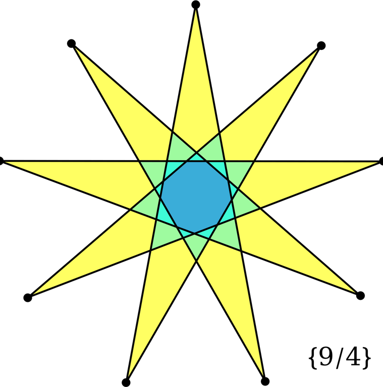 9 Pointed Star PNG