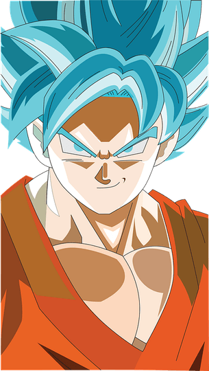 Super Saiyan Blue Goku PNG