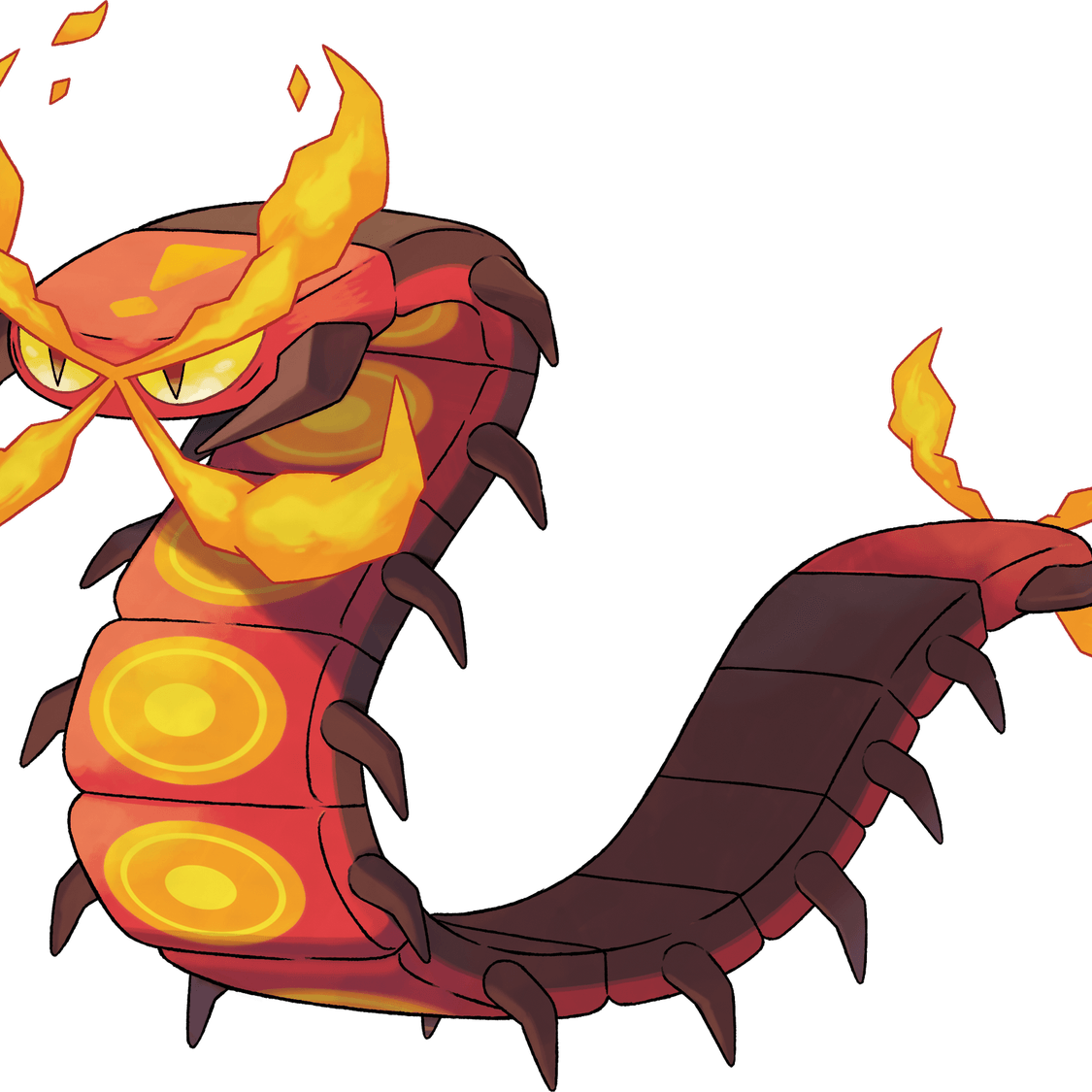 Centiskorch Pokemon PNG