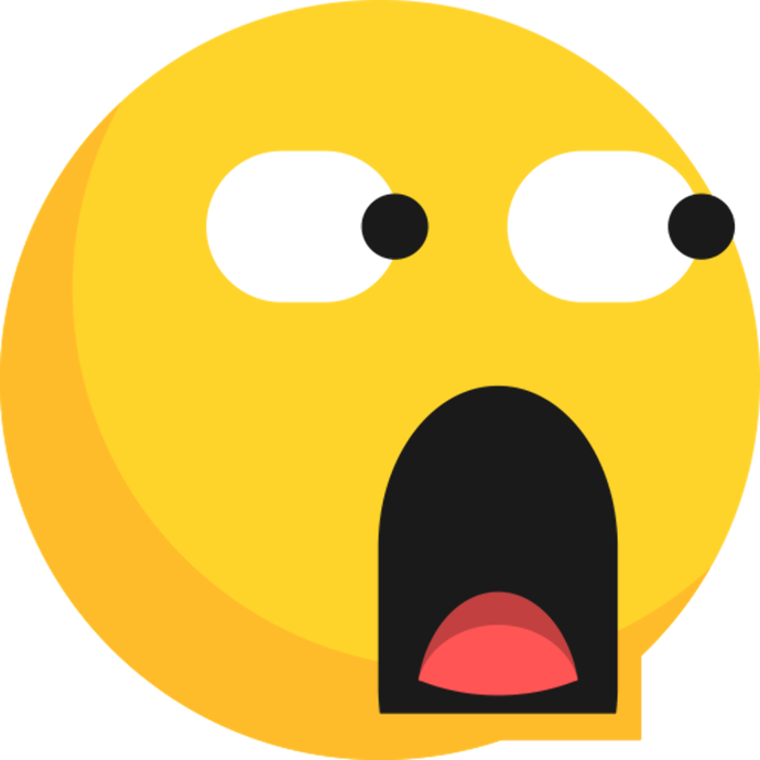 Surprised Emoji PNG