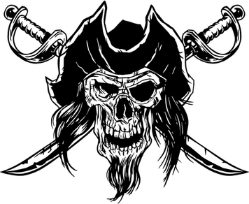 Pirate Skull PNG