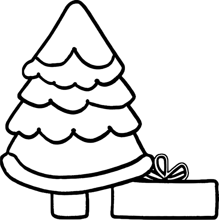 Christmas Tree Art PNG