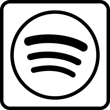 Square Frame Black PNG