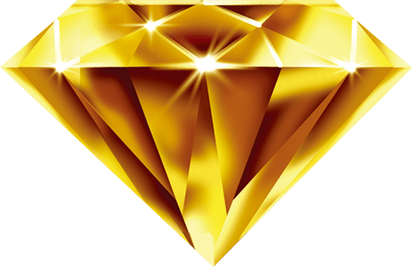 Gold Diamond PNG