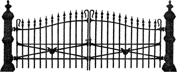 Cemetery Gates PNG