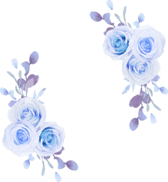 Blue Rose PNG