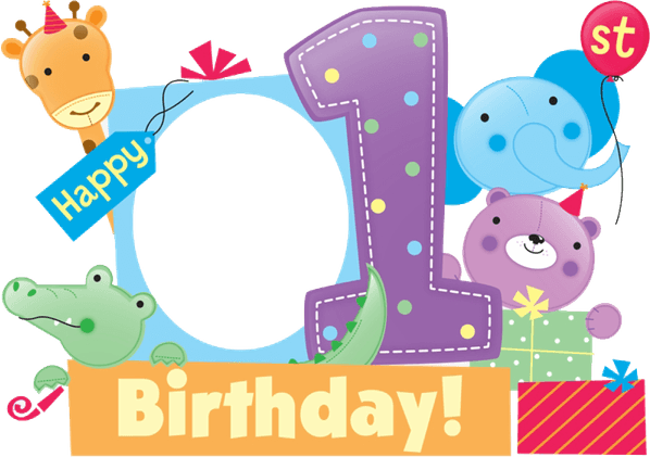 1st Birthday PNG