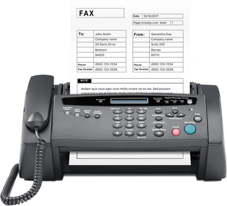 Fax Machine PNG