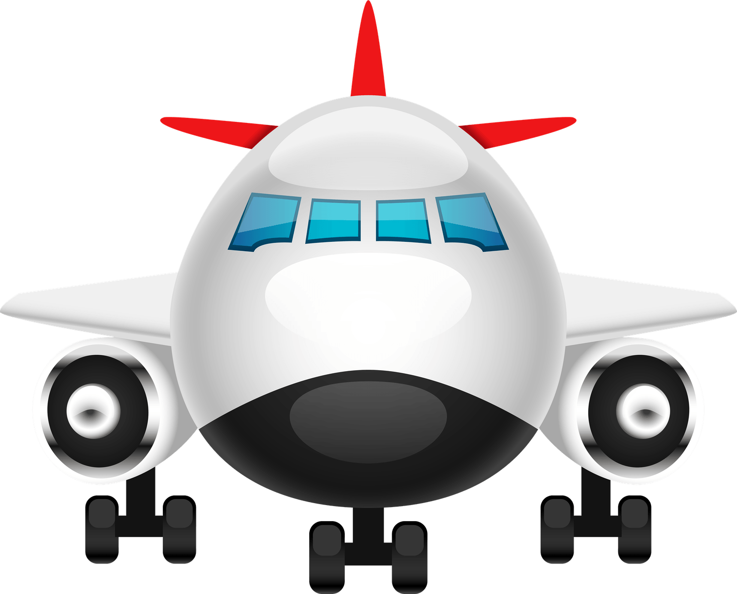 Front Of Airplane PNG