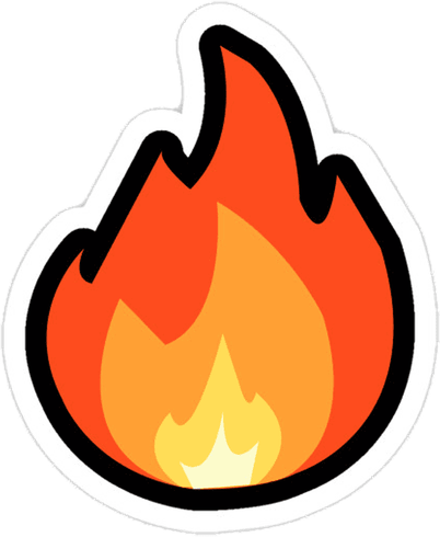 Fire Heart Emoji PNG