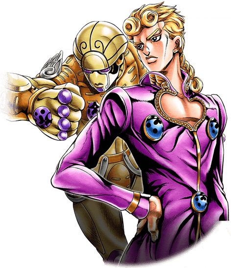 Giorno Giovanna PNG